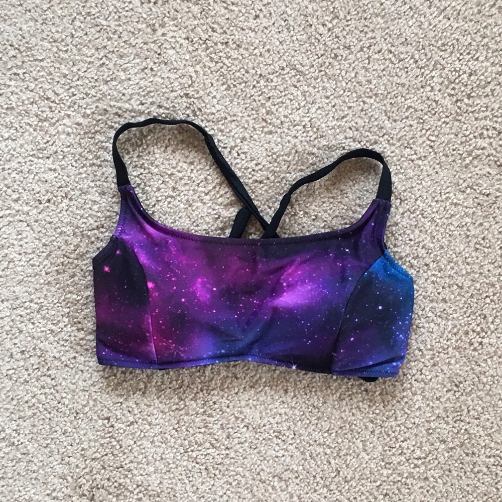Galaxy swim top